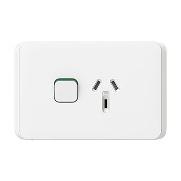 Clipsal Iconic 15A Single Powerpoint