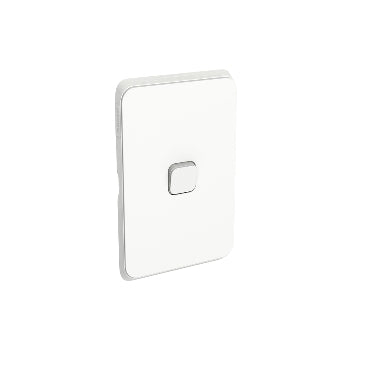 Clipsal Iconic 1G Vertical Light Switch - C3041-VW