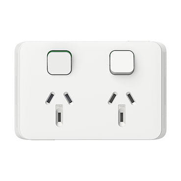 Clipsal Iconic 10A Double Powerpoint