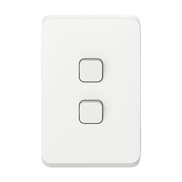 Clipsal Iconic 2G Vertical Light Switch