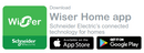 Clipsal Iconic Solis Single Connected Powerpoint - Wiser Home Compatible