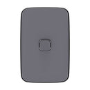 Clipsal Iconic Essence Light Switch Skin - Ash Grey