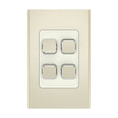 Clipsal Iconic Styl Light Switch Skin - Crowne