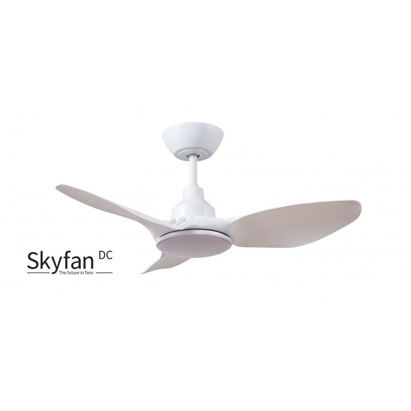 Ventair SKYFAN DC 36" 3 Blade Ceiling Fan with Light - SKY903WH-L