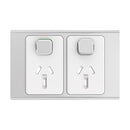 Clipsal Iconic Styl Powerpoint Skin - Silver