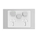 Clipsal Iconic Styl Powerpoint Skin - Silver