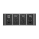 Clipsal Iconic Styl Powerpoint Skin - Silver Shadow