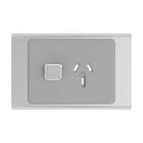 Clipsal Iconic Styl Powerpoint Skin - Silver
